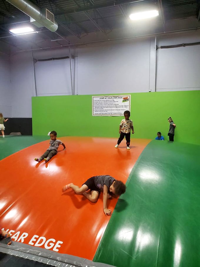 Defying gravity has never been this colorful! Kids bounce their way to cloud nine on this giant inflatable playground.