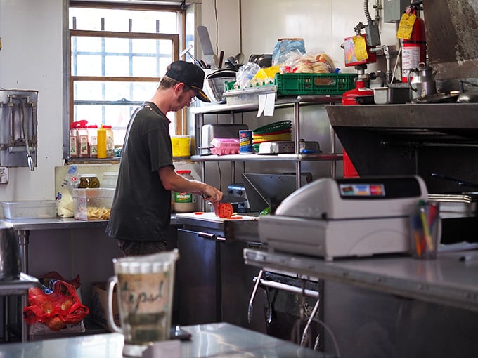 Behind the scenes magic! Watch as the culinary wizards of The Wienery conjure up comfort food that would make your grandma jealous.