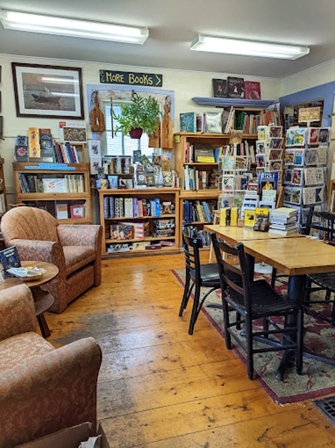 Cozy armchairs and packed bookshelves create the perfect recipe for a day well-spent. Just add coffee and watch the hours disappear faster than a plate of cookies.