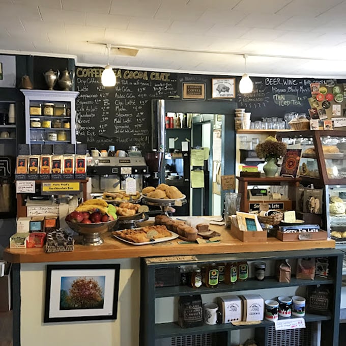 The bakery counter: where diet resolutions go to die, and taste buds go to heaven. Resistance is futile, but oh so delicious!