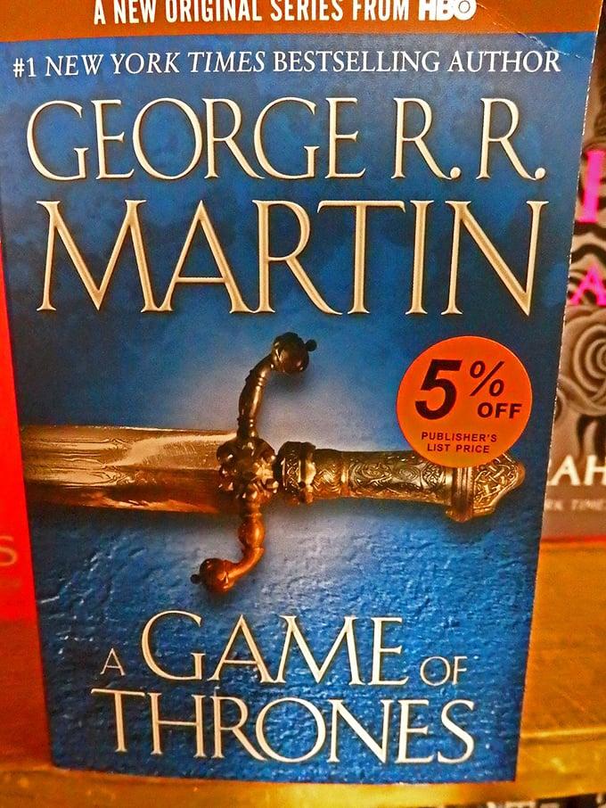 Winter is coming... with discounts! Even the realm of Westeros can't compete with the allure of a bargain-priced George R.R. Martin epic.