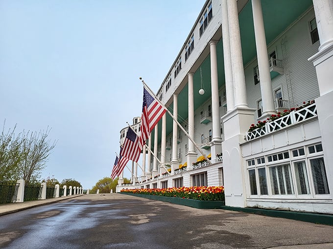 Forget the DeLorean, The Grand Hotel is your ticket to the Gilded Age. Just remember to pack your evening wear!