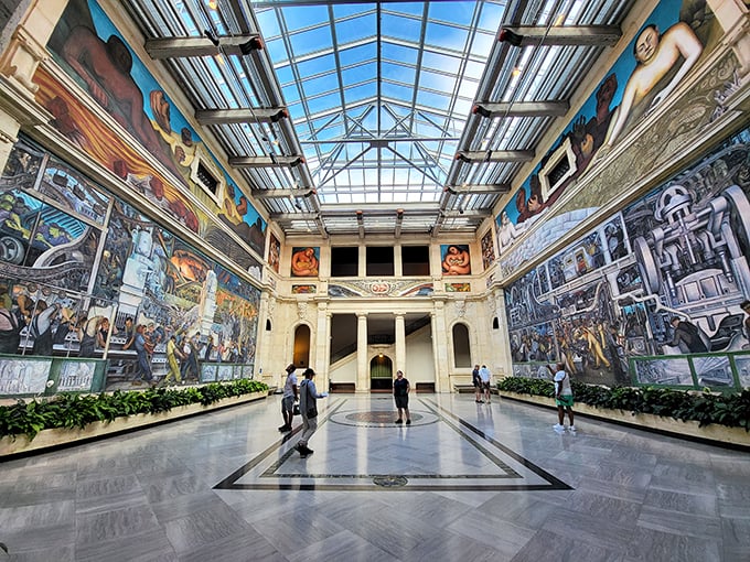 Detroit Institute of Arts: Where Diego Rivera's murals meet ancient treasures. It's a global art party, and everyone's invited!