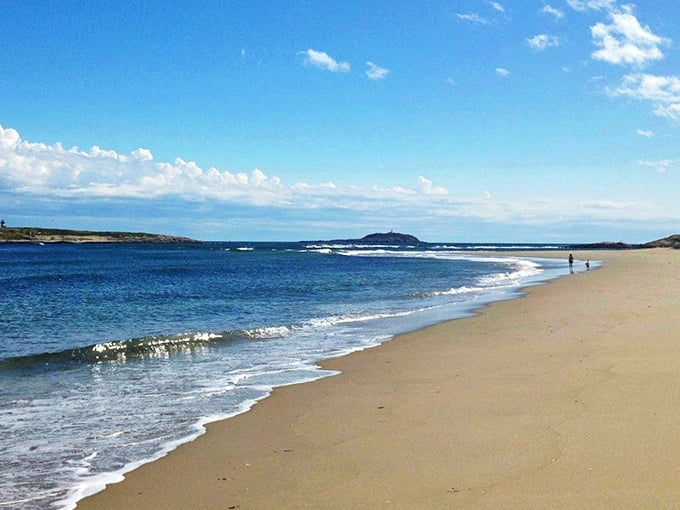 Tides turn this beach into nature's own shape-shifter. Come for the sand, stay for the ever-changing landscape show.