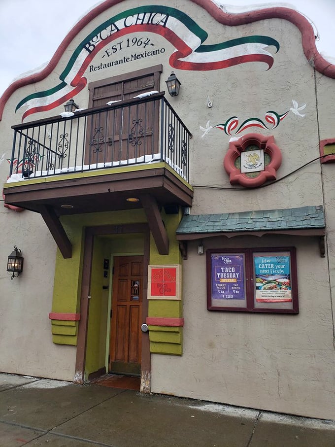 Mariachi and margaritas, anyone? Boca Chica's inviting facade is like a portal to Mexico, right in the heart of St. Paul. Ole! Photo credit: Tawanda R.