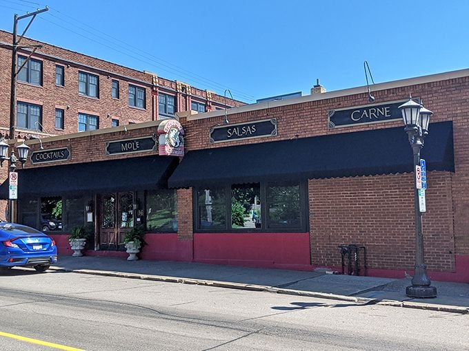 Don't let the name bug you! La Cucaracha's classic brick facade houses decades of delicious tradition and a warm welcome that'll melt your heart. Photo credit: Steve Nieckarz