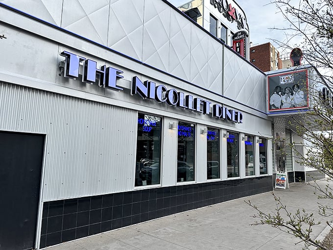 Nicollet Diner: Open 24/7 because cravings don't follow a schedule. Their neon sign is like a lighthouse for hungry souls.