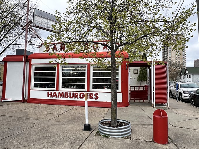 Band Box Diner: Serving up slices of Americana since 1939. This little white castle of comfort food is a time capsule you can eat in.