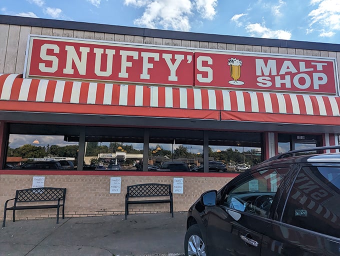 Happiness is just a malt away at Snuffy's. Their retro vibes and creamy shakes are the cure for whatever ails you.