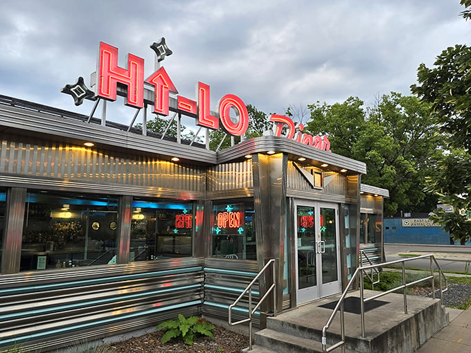 Hi-Lo Diner: Where the 1950s met the 21st century and decided to stay for breakfast. This restored diner car serves up nostalgia with a twist.