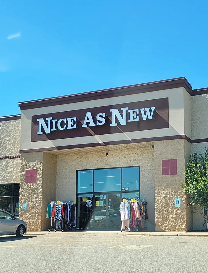 Nice As New: Where fashion dreams come true on a budget! This Wausau gem promises designer labels without the designer price tags. Photo credit: Ryan Gaska