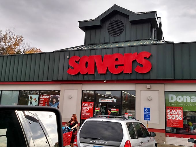 Savers: The department store of thrift shops! From Halloween costumes to home goods, it's a treasure trove of the unexpected. Photo credit: EVB