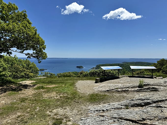 Road trip rule #1: Always stop for panoramas. Camden Hills offers a buffet of views that'll fuel your wanderlust for miles.