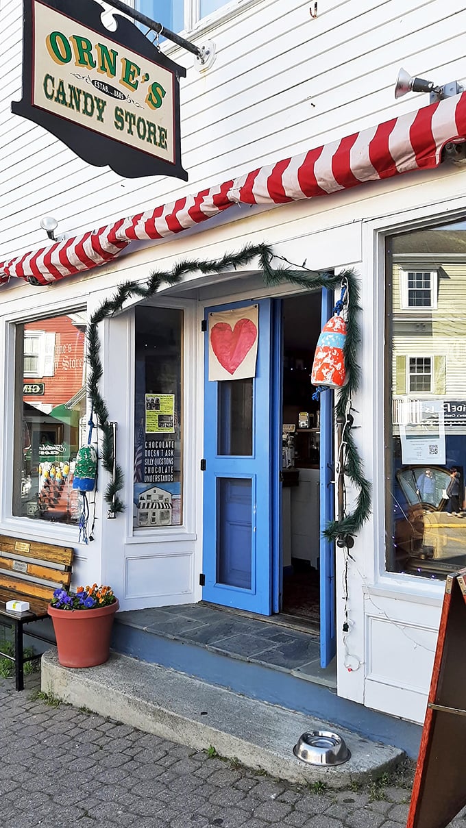 Road trip rule: Always brake for striped awnings and promises of penny candy. You won't regret it.