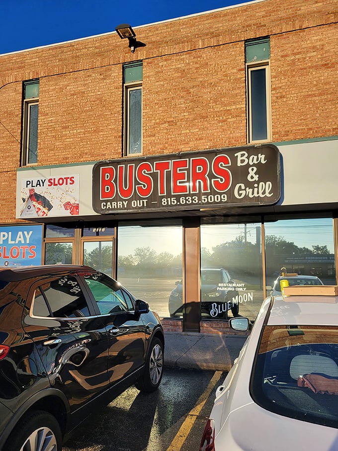 Don't let the modest exterior fool you – Buster's is where flavor meets fun in a no-frills package!