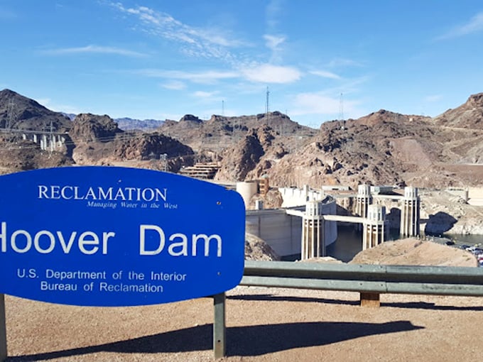 Lake Mead: The world's biggest bathtub, courtesy of Hoover Dam. No rubber ducky included!