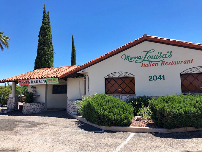 Checkered tablecloths and aromas that'll make you want to hug strangers – Mama Louisa's is Tucson's Little Italy, one hearty plate at a time.