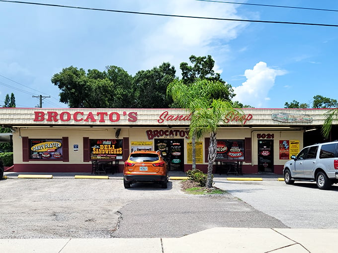 Brocato's: Where time stands still, but flavors evolve. This Tampa institution serves up nostalgia between two perfectly pressed slices of bread.