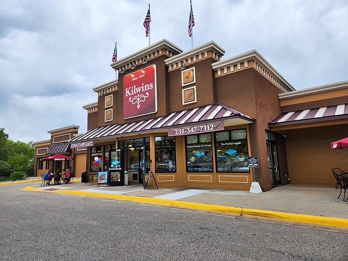 Sweet tooth paradise! Kilwin's serves up nostalgia with a side of sugar rush. It's like time travel, but with better snacks.