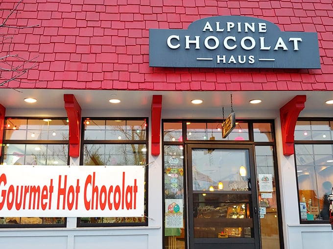 Hot chocolate heaven! Alpine's liquid gold could warm even the coldest Michigan winter. It's like a hug for your insides.