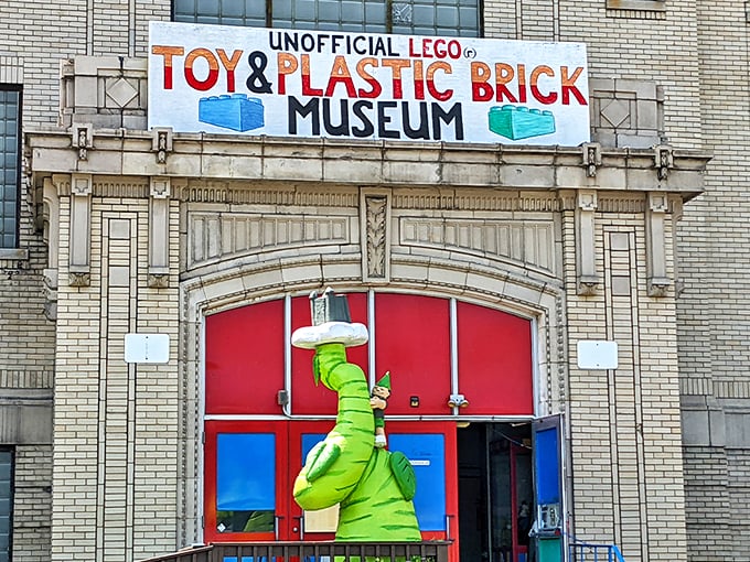 Buckle up, brick lovers! This pit stop is a technicolor dream that'll have you building memories faster than a master builder on caffeine.