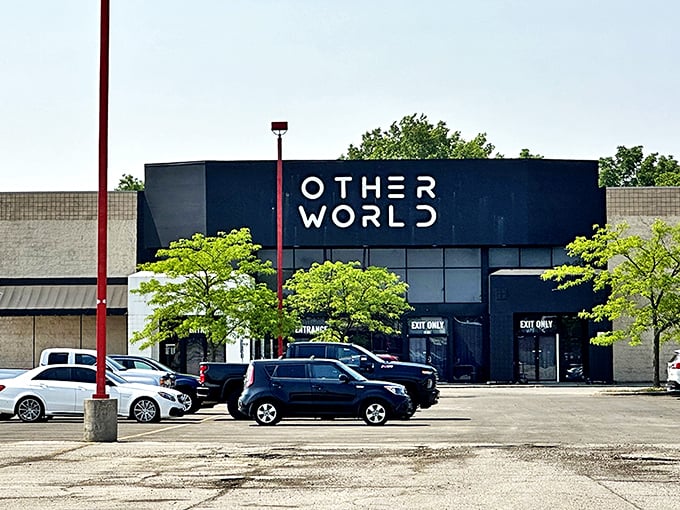 Warning: Your GPS might glitch here. Otherworld is the pit stop that'll have you questioning if you've accidentally driven into another dimension.