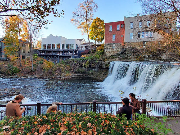 Nature's own amphitheater! Chagrin Falls puts on a show that'll leave you grinning from ear to ear.