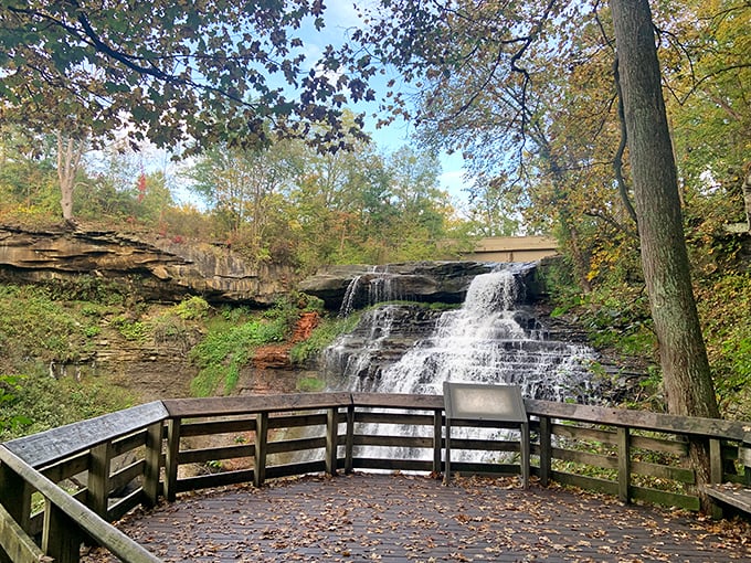 Stretch those legs and feast your eyes! This roadside attraction is Mother Nature's own rest stop.