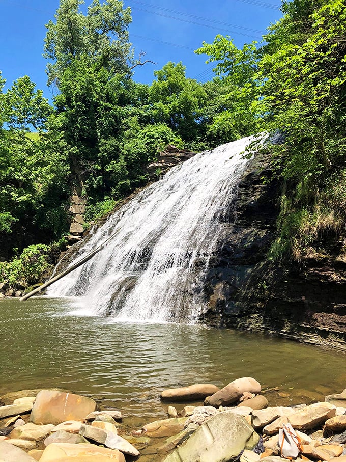 Cleveland rocks, but it also flows! Make a splash at this unexpected urban cascade.