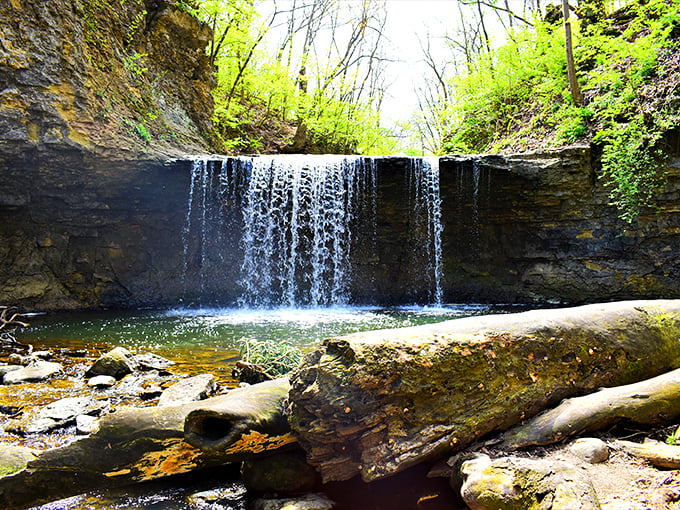 Golf clubs, meet hiking boots! This Dublin detour trades fairways for nature's own water feature.