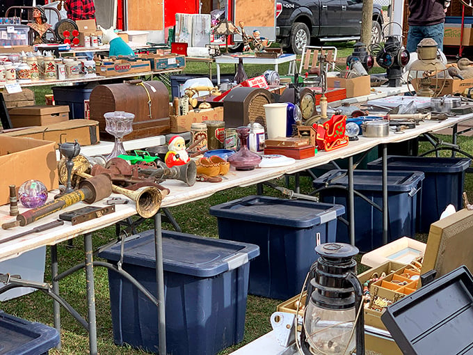 Roll into Shawano for a star-spangled shopping spree – it's like a road trip through America's garage sales!