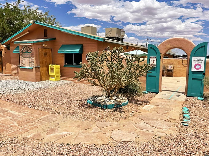 Turquoise trim and cacti galore – Amigo Cafe is like the Southwest's cozy living room. Step inside for a fiesta of flavors that'll have you saying "gracias" with every bite.