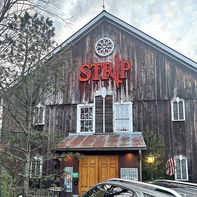 "Strip Steakhouse: Proof that great things happen in barns. It's not where you'd expect to find a gourmet steak, but boy, does it deliver!"