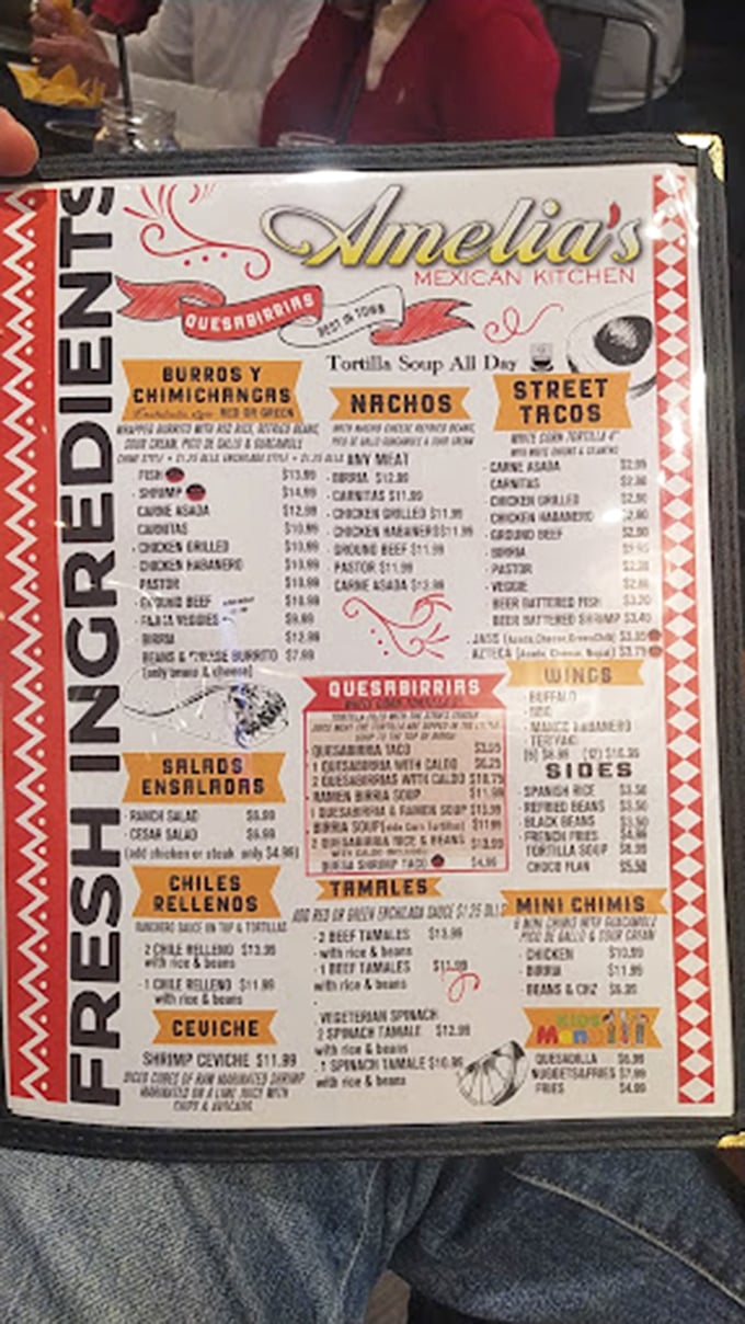 Menu, menu on the wall, who's the fairest meal of all? Spoiler alert: It's impossible to choose just one at Amelia's Mexican Kitchen!