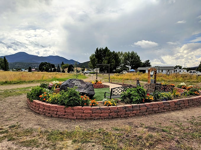 Dream Acres Park: Where community blooms. This floral oasis is proof that even in the desert, a little TLC goes a long way.