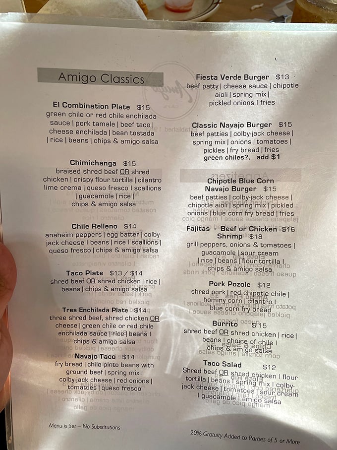 Decisions, decisions! This menu is like a roadmap to deliciousness. Buckle up, taste buds – we're going on an adventure!