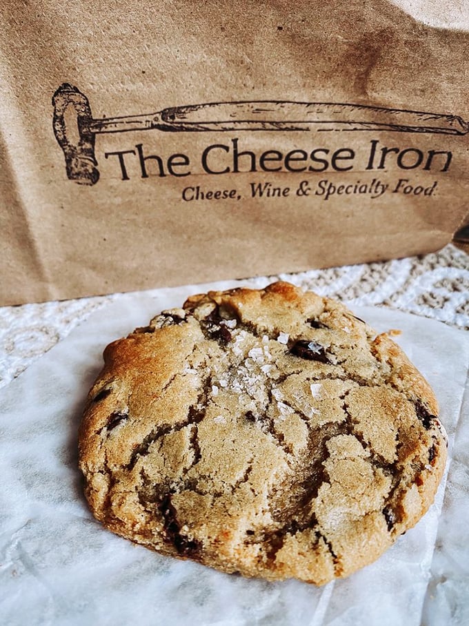 Cookie monster's dream! This treat from The Cheese Iron proves they're not just about savory – their sweet game is equally strong.