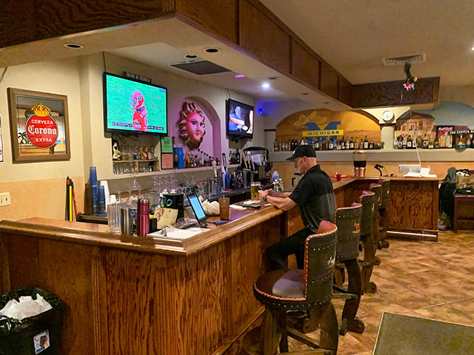 Liquid courage central! This bar's stocked well enough to make even your shyest uncle bust out the macarena.