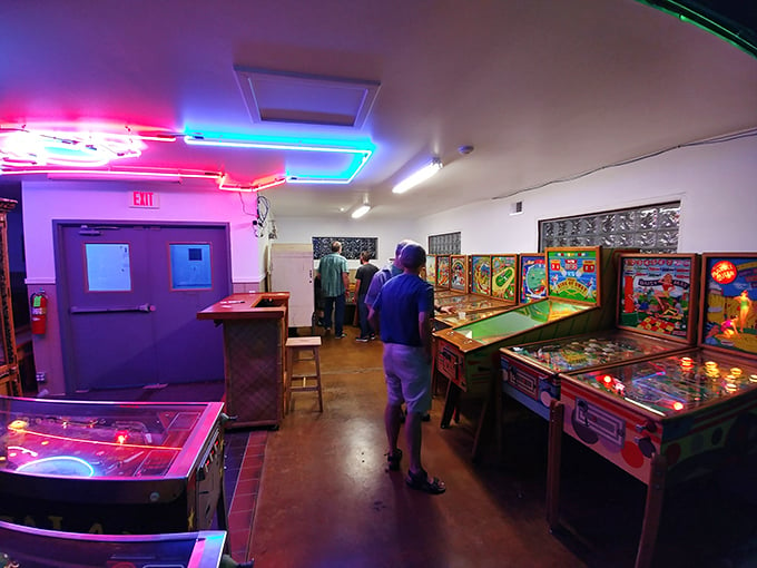 From seasoned flipper veterans to wide-eyed newcomers, this pinball sanctuary welcomes all who dare to tilt the odds in their favor.