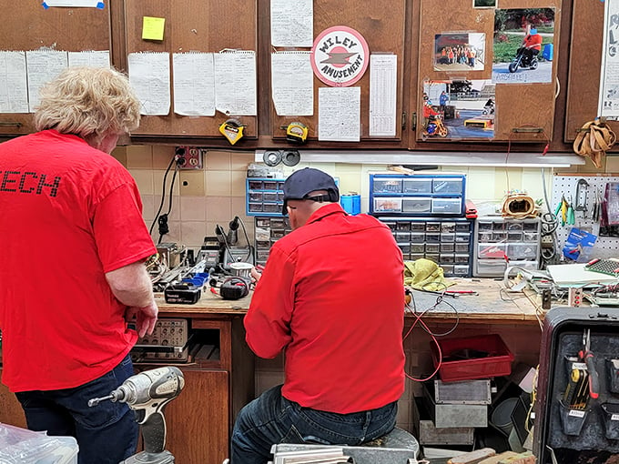 Behind the scenes, the wizards of pinball work their magic, ensuring every flip, bump, and multiball is nothing short of spectacular.