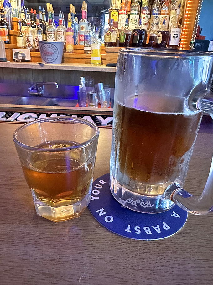 Is there anything more beautiful than a perfectly poured beer? It's liquid gold, folks – the nectar of the gods, served up with a side of small-town charm.