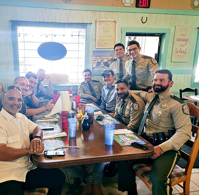 When the local law enforcement chooses your diner, you know the food is criminally good. Arresting flavors, no Miranda rights required!