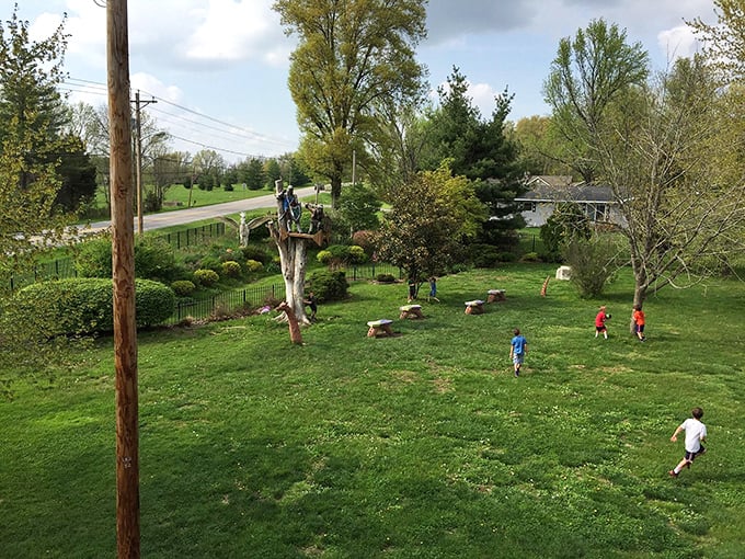 "Who needs video games when you've got a magical playground? These kids are living proof that sometimes, the best special effects are in your mind."