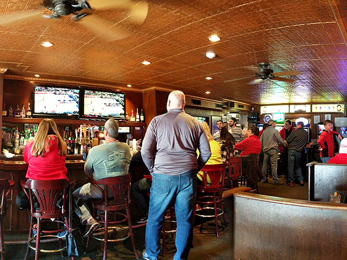 Where everybody knows your name... and your favorite sandwich order. This cozy bar is like Cheers, but with better food and no laugh track.