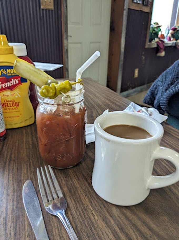 Rise and shine with a side of sass! This Bloody Mary and coffee duo is the breakfast of champions – or anyone needing a little morning motivation.