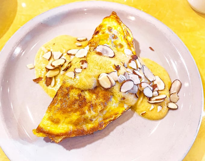 New Orleans called, it wants its flavor back! This omelet is jazzed up with enough Cajun kick to make you want to dance the breakfast boogie.