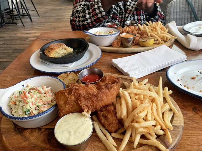 Who needs a trip to the coast when you've got this seafood spread? It's a beach vacation on a plate!