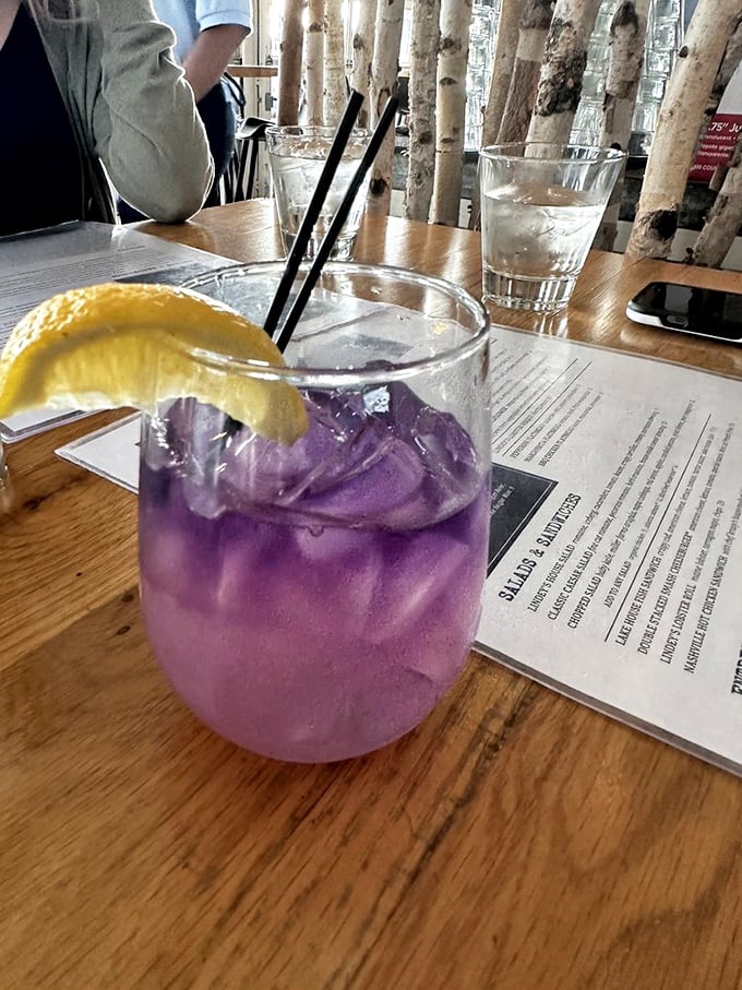 Purple reign! This cocktail is so photogenic, it might just break Instagram. But trust me, it tastes even better than it looks.