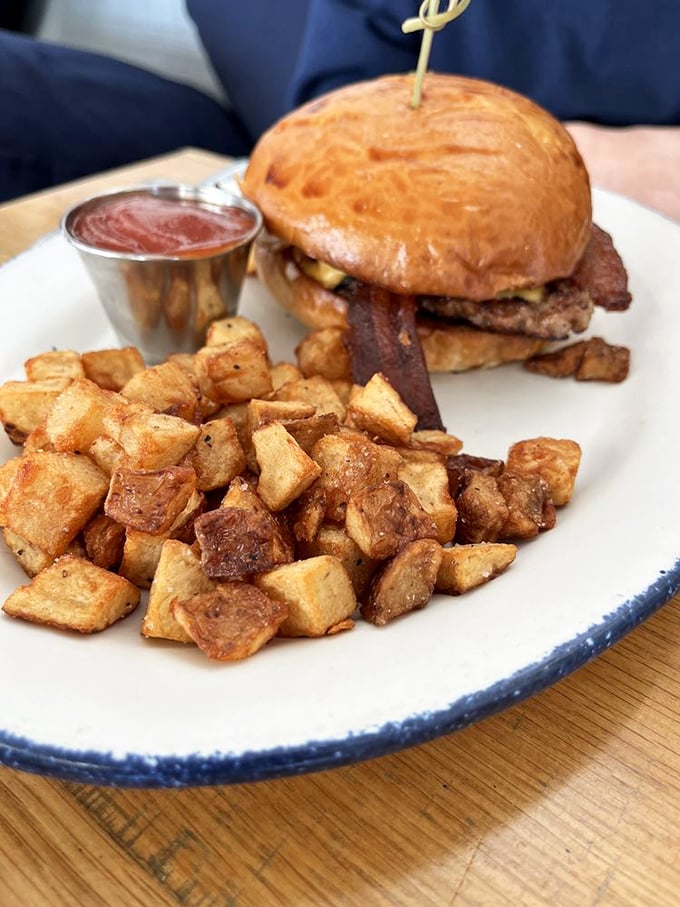 Rise and shine! This breakfast sandwich is here to turn your morning frown upside down. Hello, sunshine on a plate!