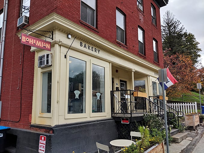 Bohemian rhapsody of flavors: This charming bakery is where bread goes to fulfill its sandwich destiny. Queen would approve!